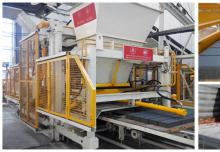 銀馬智能磚機(jī)生產(chǎn)的砂基防水透氣磚性能