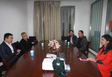 中國墻材革新委員會秘書長蒞臨銀馬智能走訪調研