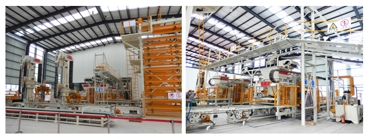 生態砂基透水磚機生產線圖片 生態砂基透水磚機生產線圖片