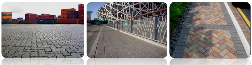 路面磚磚型應(yīng)用 路面磚磚型應(yīng)用