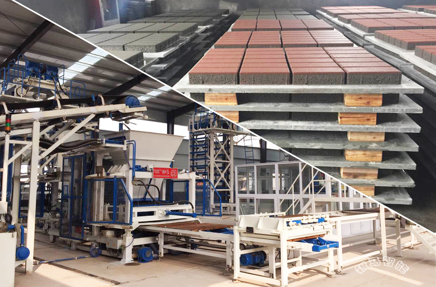 全自動(dòng)制磚生產(chǎn)線