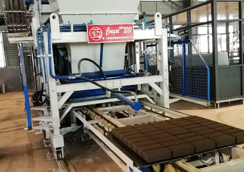 尾礦渣制磚機械