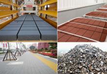 透水磚生產線設備已成為城市建筑垃圾的克星