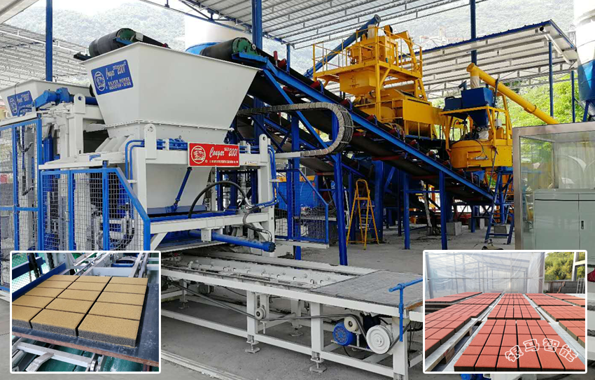 透水磚機設備:生態環保從“小”做起