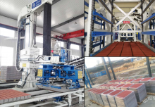 水泥磚生產線設備制磚操作流程及性能特點分析