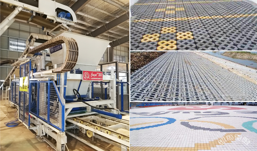 銀馬免燒磚制磚設備簡單闡述