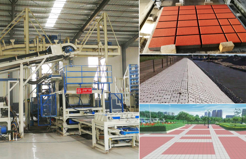 人行道透水磚設備：液壓系統中出現液壓沖擊的原因有哪些？