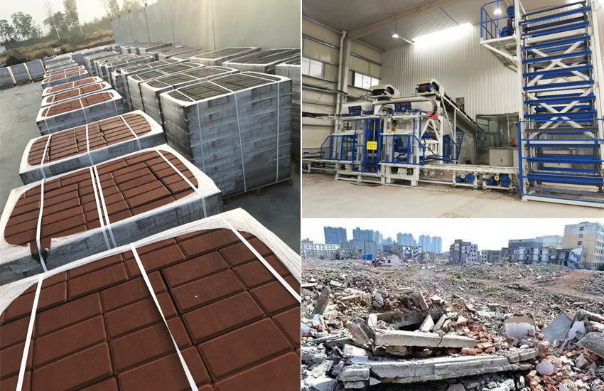 環(huán)保建筑垃圾制磚機:“整治+修復”筑生態(tài)陜西