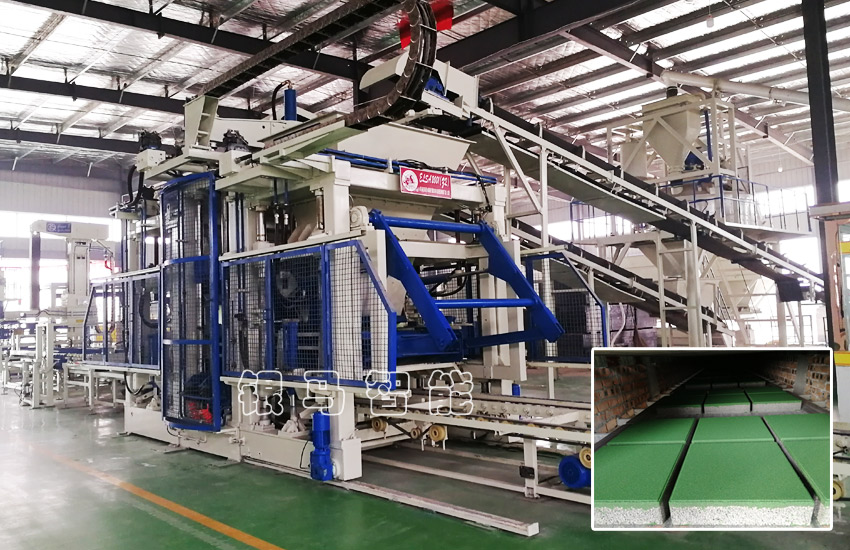 水泥磚全自動磚機:常用皮帶傳輸機,你不知道的噪音來源!