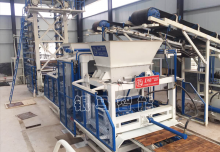 連鎖護坡磚機皮帶機不常見故障之斷帶！