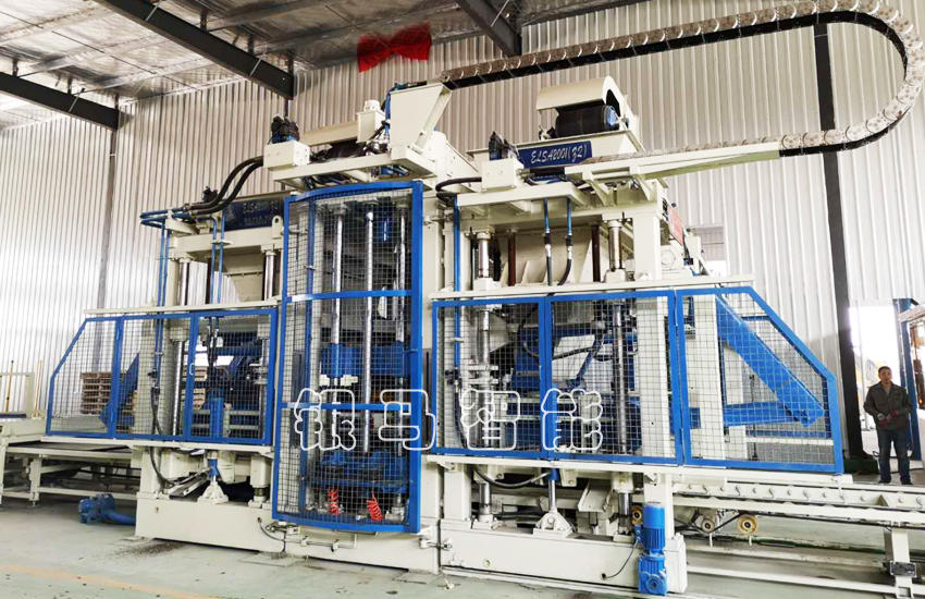 實力創新,銀馬制磚機成套設備